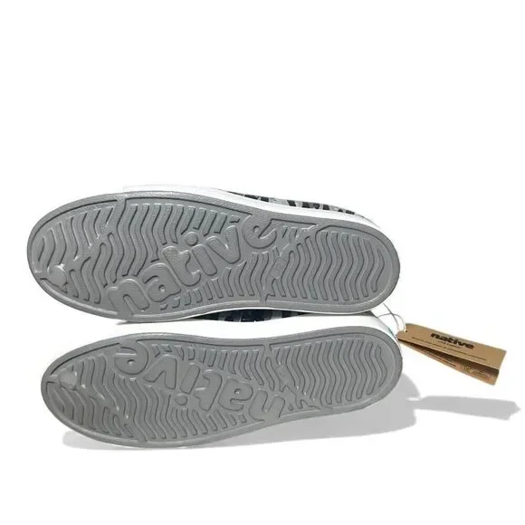 Native Jefferson Kids Slip-On Water Shoes PIGEON GREY MIST CAMO J2 Lightweight - Picture 8 of 10